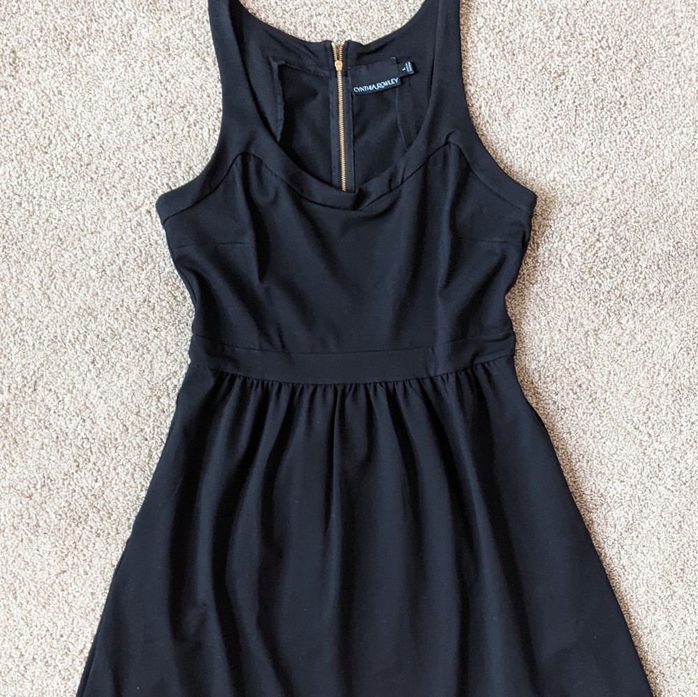 Cynthia Rowley black dress size L